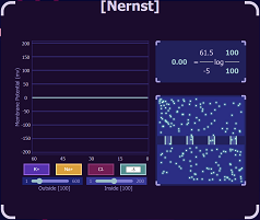 Nernst Equation Screenshot